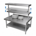 Thumbnail image #3 for BK Resources EQ-PS48 Adjustable Stainless Steel Plate Shelf for EQ-WS48 Work Shelf