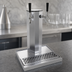 Thumbnail image #3 for Glastender 2-Faucet Stainless Steel Countertop Air-Cooled Column Draft Dispensing Tower with Integral Drain Pan