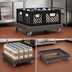 Thumbnail image #4 for Cambro Camdolly Open Frame Dolly for #10 Can Cases and 20 x 28 Milk Crates, 350 lb. Capacity