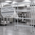 Thumbnail image #3 for Eagle Group 4-Tier Stationary Starter Wire Shelving Unit, 30 x 24 x 63 Inches, Chrome-Plated