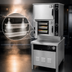 Thumbnail image #3 for Groen HyPlus 2-Compartment 6-Pan Direct Steam Pressureless Steamer with 24-Inch Cabinet Base