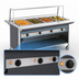 Thumbnail image #3 for Atlas Metal CAIH-4 4-Well Electric Mobile Hot Food Serving Counter