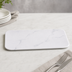 Thumbnail image #3 for American Metalcraft Mix & Matte 12-Inch Rectangular Melamine Platter, Matte Marble White