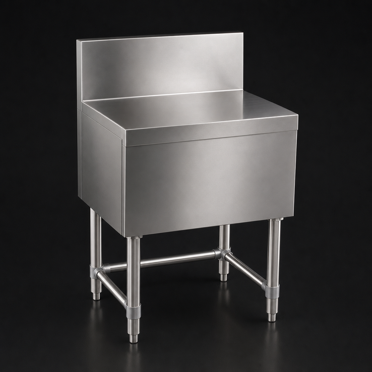 Product image #3 for Eagle Group Spec-Bar 36-Inch x 19-Inch Stainless Steel Filler Board