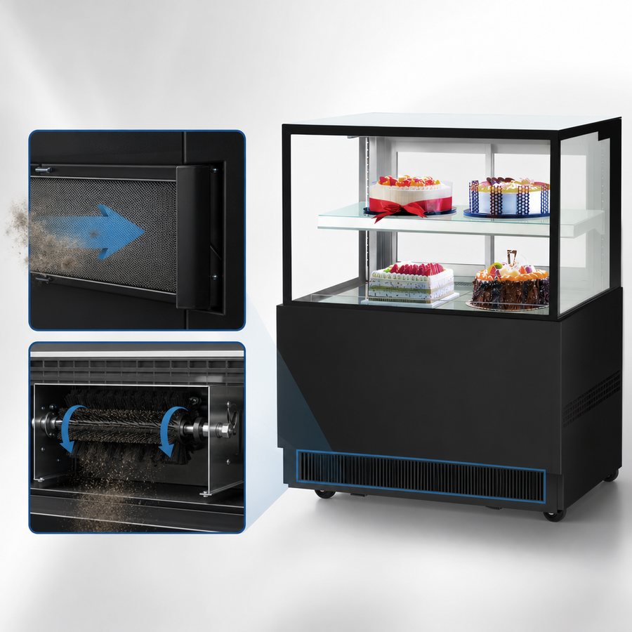 Self-Cleaning Condenser