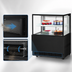 Thumbnail image #4 for Turbo Air 35-3/8-Inch Refrigerated Bakery Display Case, Self-Contained, Full Service, Straight Tempered Glass, 9 Cu. Ft.