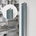 Thumbnail image #3 for Eagle Group Stainless Steel Standard Wall-Mounted Cantilever Shelving Upright, 144-Inch High