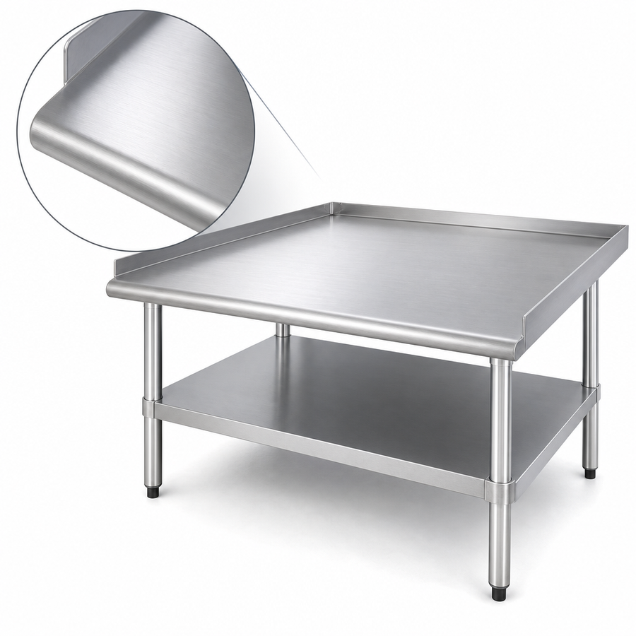 16-Gauge Stainless Steel Top