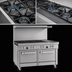 Thumbnail image #3 for Southbend Ultimate 48-Inch Commercial Gas Restaurant Range with 4 Burners, 24-Inch Griddle, and 2 Space Saver Ovens