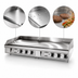 Thumbnail image #4 for Lang LG Series 60-Inch Countertop Gas Griddle with 1-Inch Chrome Plate