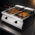 Thumbnail image #3 for Garland Designer Series 30-Inch Countertop Electric Twin Fryer with Dual 15 lb. Fry Pots