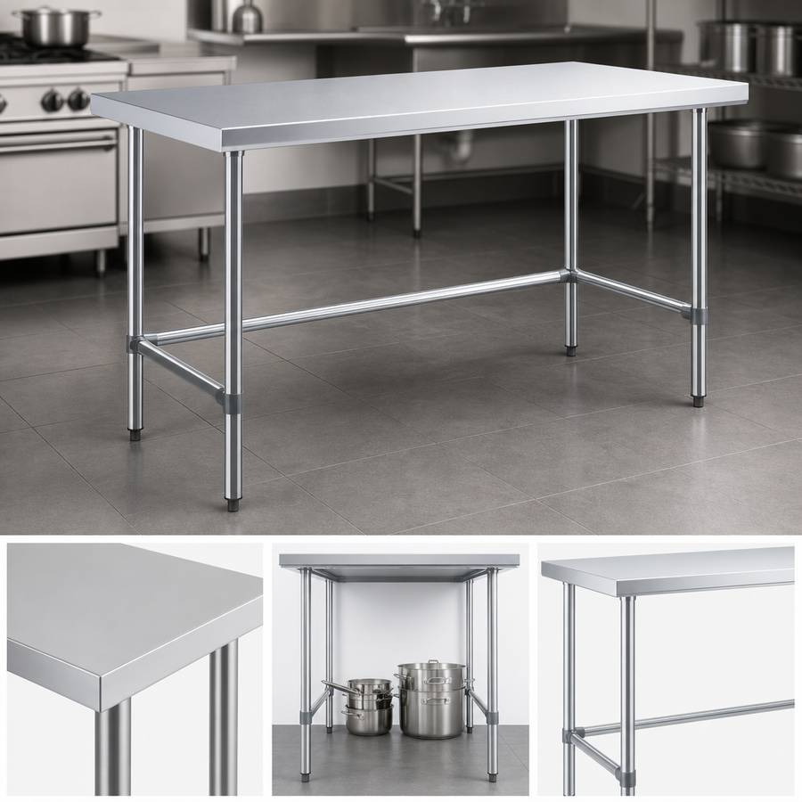 Flat Top, Open Base Design