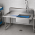 Thumbnail image #3 for John Boos Pro-Bowl 144-Inch Straight Soiled Dishtable with Pre-Rinse Sink Bowl, Left-to-Right Operation