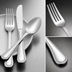 Thumbnail image #3 for Plaza Heavy Weight Mirror Finish 18/0 Stainless Steel Salad Fork