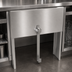 Thumbnail image #3 for Glastender Single Speed Rail Locking Cover, 12 Inch, Stainless Steel
