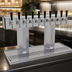 Thumbnail image #3 for Glastender Countertop Air-Cooled Tee Draft Dispensing Tower with 10 Stainless Steel Faucets