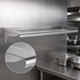 Thumbnail image #3 for Eagle Group 96-Inch x 10-Inch Wall-Mounted Stainless Steel Shelf, 14 Gauge Type 304