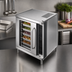 Thumbnail image #3 for Blodgett Premium Series Half-Size Single-Deck Electric Convection Oven, 5 Pan Capacity, Right-Hand Door (CTBR SGL)