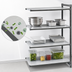 Thumbnail image #3 for Cambro Camshelving Basics Plus 4-Shelf Solid Add-On Unit, 24 x 42 x 64 Inches, Brushed Graphite