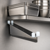 Thumbnail image #3 for Eagle Group Heavy-Duty Left 18-Inch Stainless Steel C Shelf Bracket for Cantilevered Shelving