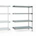 Thumbnail image #3 for MetroMax 4 Add-On Polymer Shelving Unit, 54W x 24D x 74H, 2000 lb Capacity