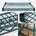 Thumbnail image #4 for Advance Tabco Special Value Series 36 x 21 Inch Heavy Duty Green Epoxy Coated Wire Shelf