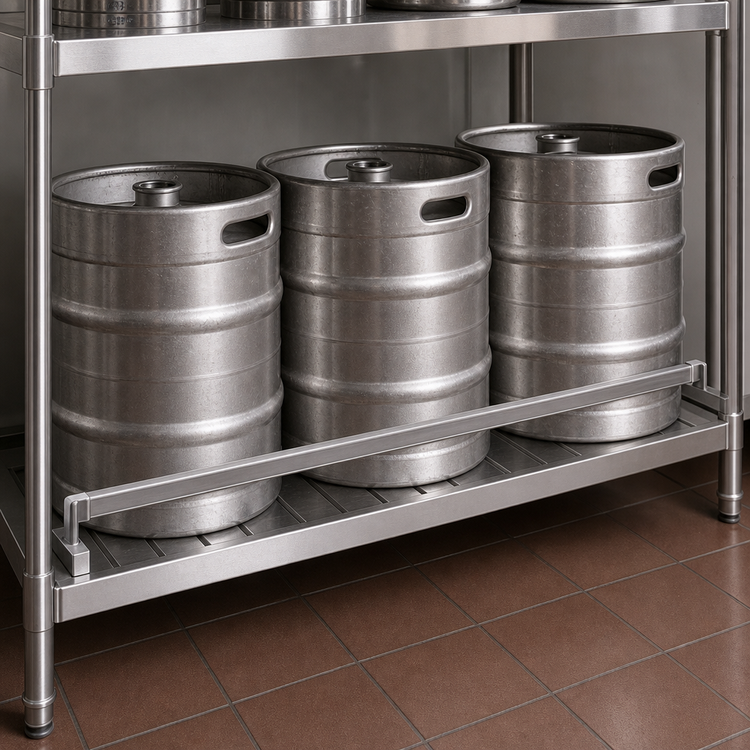 Product image #3 for Advance Tabco 60-Inch Rear Keg Rack Strap Accessory