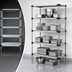 Thumbnail image #3 for Quantum Stationary Solid Shelving Starter Kit, 60 x 21 x 74 Inches, 304 Stainless Steel