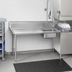 Thumbnail image #3 for Advance Tabco 8-Foot Left Straight Soil Dishtable with Pre-Rinse Sink, 14-Gauge 304 Stainless Steel