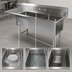 Thumbnail image #3 for John Boos Pro-Bowl 3-Compartment Stainless Steel Sink with 30-Inch Left Drainboard, 16 Gauge