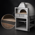 Thumbnail image #3 for Marra Forni Enclosed Facade Gas-Fired Brick Pizza Oven with 55-1/8-Inch Round Deck