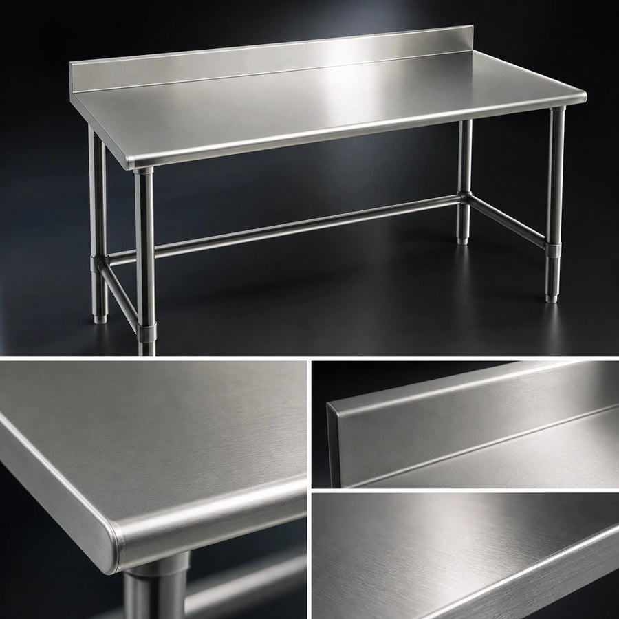 14-Gauge 300 Series Stainless Steel Top