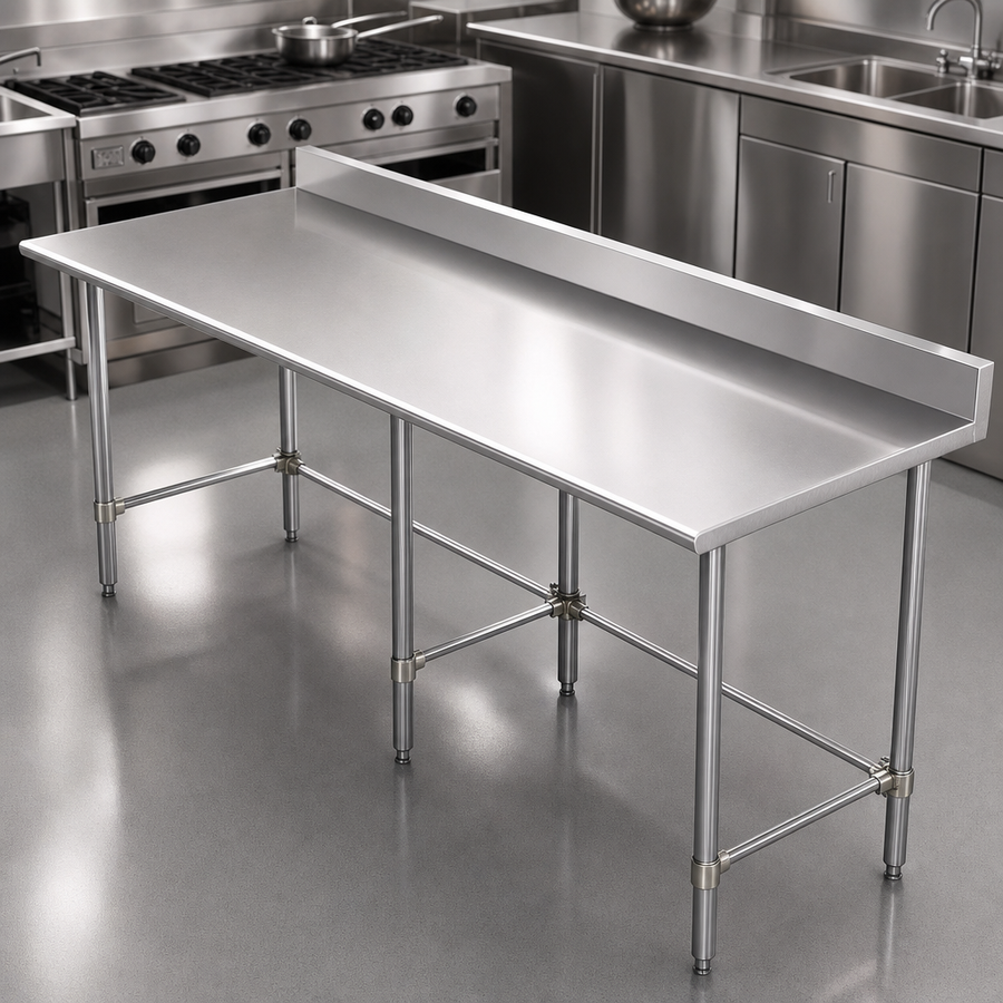 Reinforced Stainless Steel Top