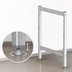 Thumbnail image #3 for Fermostock Stationary Cantilever Shelving Upright, 24-Inch H x 22-Inch D, Aluminum