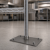 Thumbnail image #3 for Metro Super Erecta Seismic HCAI Preapproval 2-Post Rectangular 5-Bolt Base Plate Kit