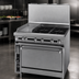 Thumbnail image #3 for Titan JTRH-24G-1HT Heavy Duty 36-Inch Gas Range with 12