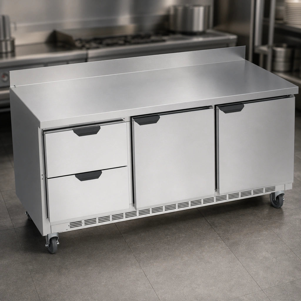 Stainless Steel Worktop and Exterior