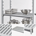 Thumbnail image #3 for Cambro Camshelving Elements XTRA 21-Inch x 72-Inch Vented Universal Shelf Kit, Speckled Gray