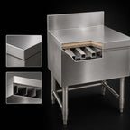 Thumbnail image #3 for Eagle Group Spec-Bar FB42-19 42-Inch x 19-Inch Stainless Steel Filler Board with 7-Inch Backsplash