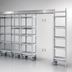 Thumbnail image #3 for MetroMax Q Top-Track Stationary End Unit Kit for 21-Inch Shelving