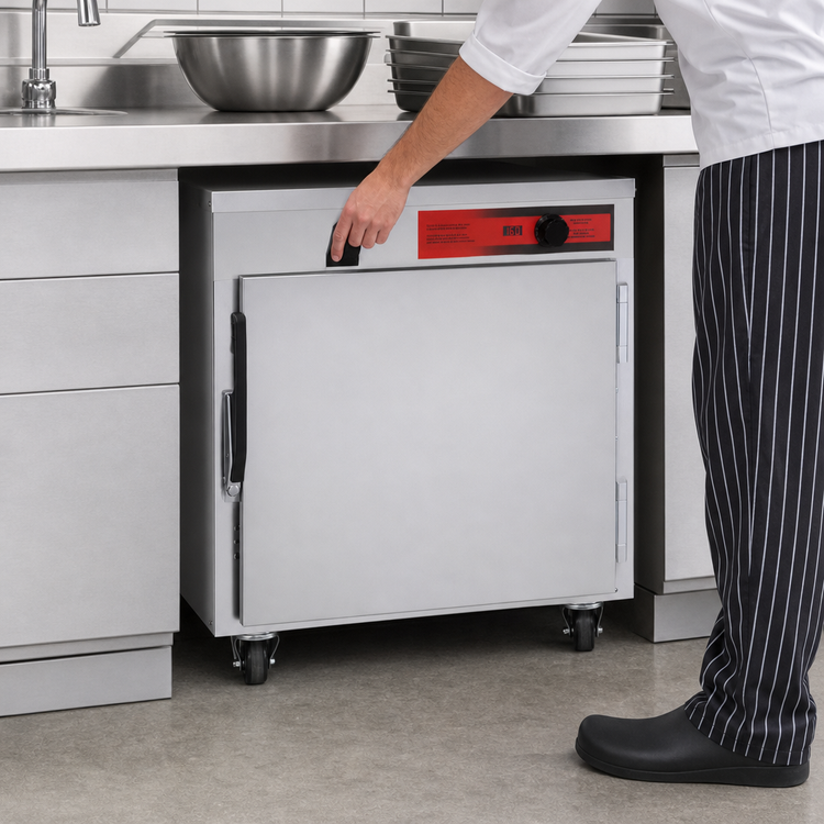 Product image #3 for Vulcan Institutional Series Mobile Undercounter Heated Holding/Transport Cabinet, 5 Full-Size Sheet Pan Capacity