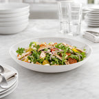 Thumbnail image #3 for American Metalcraft Crave Collection CBL95SH 95 oz Round Gray Melamine Serving Bowl Case of 4