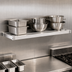Thumbnail image #4 for New Age Heavy-Duty Adjustable Wall-Mounted Aluminum Shelf, 72 x 24 Inches, 2000 lb Capacity