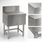 Thumbnail image #3 for Eagle Group Spec-Bar FB42-24 42-Inch x 24-Inch Stainless Steel Filler Board, Flat Freestanding Work Surface