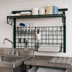 Thumbnail image #3 for Metro SmartWall POS Sink Task Station Wall Shelving Kit with 40-Inch Wall Track and Metroseal 3 Shelf