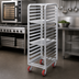 Thumbnail image #3 for Lifetime Tough Heavy-Duty Aluminum End-Load Bun Pan Rack, 10-Pan Capacity with Swivel Casters
