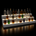 Thumbnail image #3 for Glastender 54-Inch Wide 3-Tier Lighted Liquor Display with LED Lighting