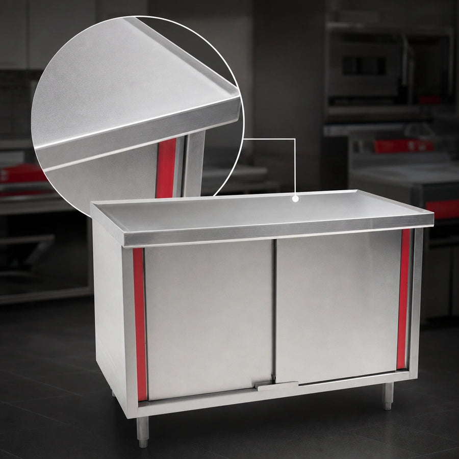 14-Gauge 304 Stainless Steel Top