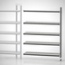 Thumbnail image #3 for Cambro Camshelving Elements XTRA 5-Shelf Vented Stationary Add-On Polymer Shelving Unit, 24-Inch Deep x 42-Inch Wide x 84-Inch High, Speckled Gray