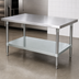 Thumbnail image #3 for Advance Tabco Galvanized Undershelf for 48 x 24 Inch Work Tables